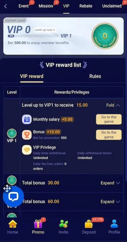 RS778 Game Bonus