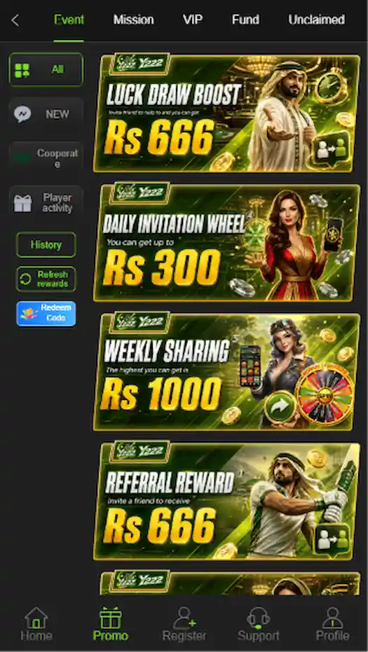Y22 Game bonus