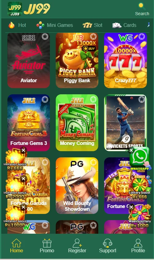jj99 game interface