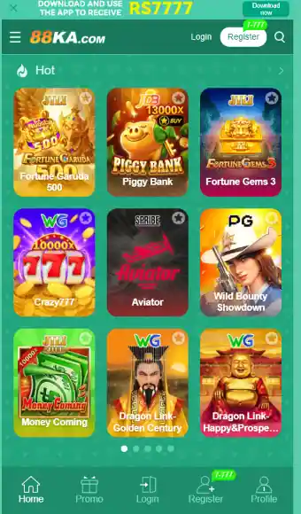 88Ka game interface