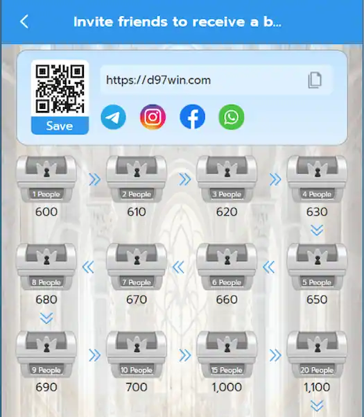 d97win Game bonus
