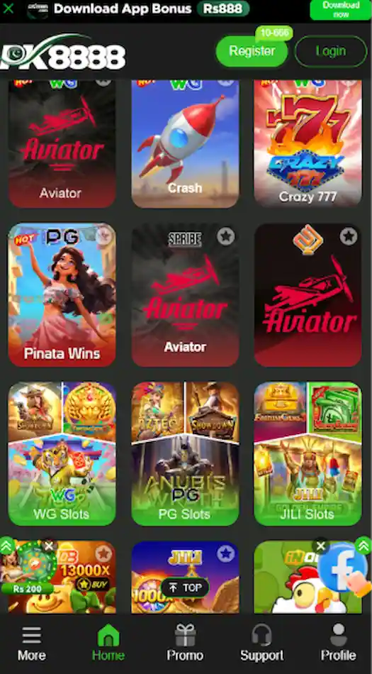 pk8888 game interface