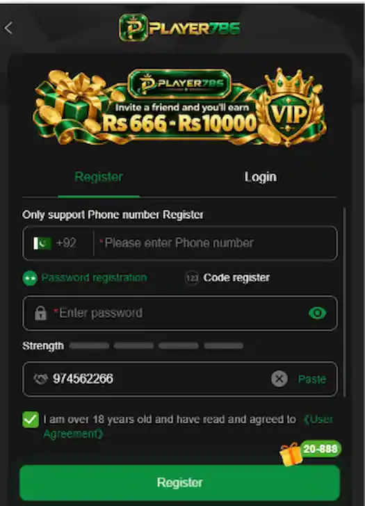 player786 game register